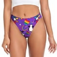 thumbnail image 1 of Balery Rainbow Lgbt Penguin Tangas de Algodón para Mujer con Estampado – Ropa Interior Sexy, Transpirable, G-string-Large, 1 of 6