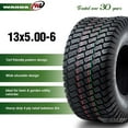 thumbnail image 2 of Set 2 WANDA 13x5.00-6 Lawn Mower Utility Cart Turf Tires 13x5x6 /4 ply - 13014, 2 of 5