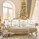 thumbnail image 4 of Lanpn White and Gold Christmas Cushion Covers 40x40 Set of 4, Decorative Gray Winter Snowflake Xmas Throw Covers Pillow Cases 16x16 for Home Bedroom R, 4 of 5