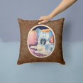 thumbnail image 2 of Carolines Treasures 7154PW1414 Skye Terrier Fabric Decorative Pillow  14Hx14W multicolor, 2 of 4