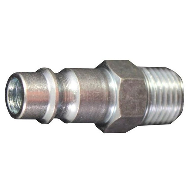 Milton 760-1 0.25 in. MNPT V Style High Flow Steel Plug