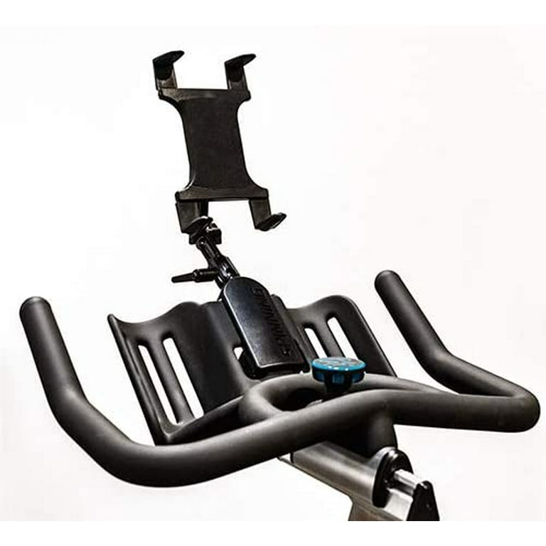 Spinning Deluxe Media Mount Compatible w Dual Water Bottle Holder Spin Bikes