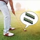 thumbnail image 5 of Virolas de hierro de golf de goma .370, paquete de 12, virola de golf para cuña de hierro con punta cónica para Azul Amarillo Negro, 5 of 8