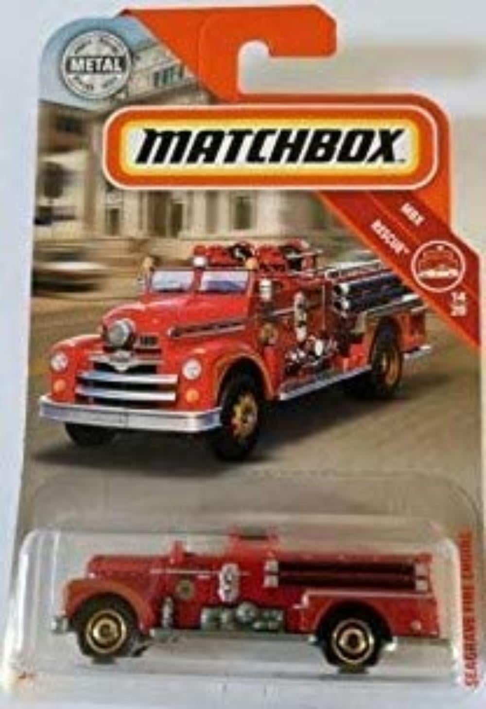 2019 MATCHBOX SEAGRAVE FIRE ENGINE RED NICE!!!!! 