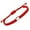 Red, variant on Handmade Black Red Rope Braided Initial Bracelets for Couples Women Men Best Friend Charm Letter Bracelet for Teens Graduation Anniversary Birthday Gifts for Him Her