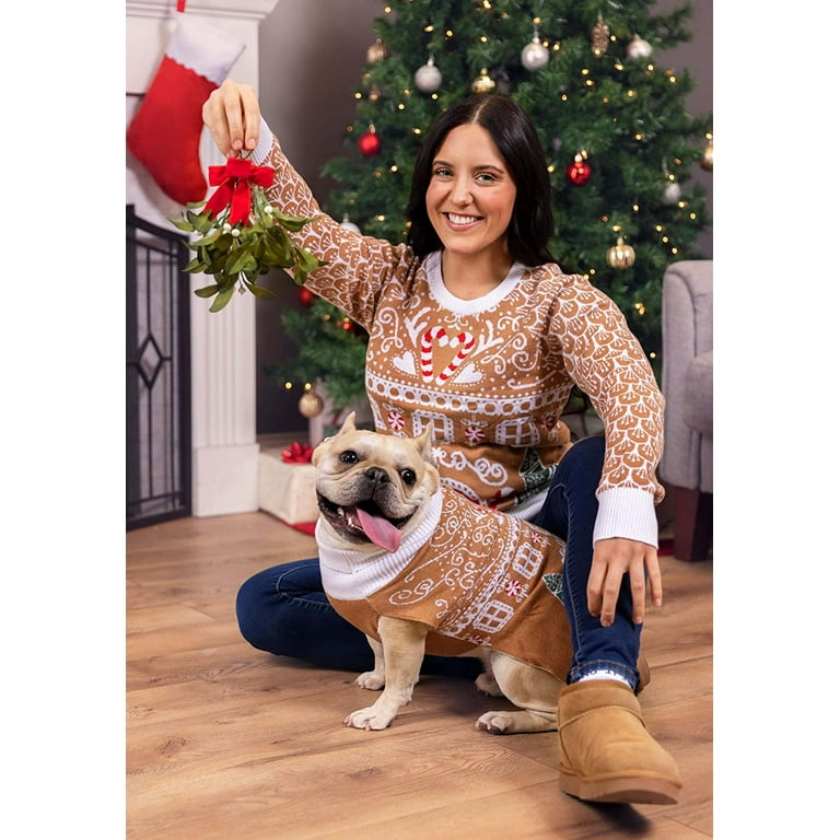 Ladies gingerbread top christmas jumper