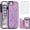 Purple, variant on Asuwish Compatible with iPhone 7plus 8plus 7/8 Plus Wallet Phone Case Tempered Glass Screen Protector and Flower PU Leather Card Holder Stand Cell Cover for i Phone7s 7s + 7+ 8s 8+ Phones8 7p 8p Blue
