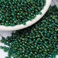 thumbnail image 1 of MIYUKI Round Rocailles Beads Japanese Seed Beads 8/0 (RR354) Chartreuse Lined Green AB 3mm Hole: 1mm about 422~455pcs/10g, 1 of 4