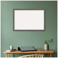 thumbnail image 3 of Amanti Art White Cork Board Wood Framed Regis Barnwood Grey Narrow Bulletin Board 39 in. x 27 in., 3 of 8