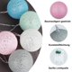thumbnail image 5 of USB Macarons Globes Luces LED 6M 40er Luces de cadena de bolas de algodón, decoraciones navideñas para el hogar, niñas, niños, decoración del ambiente de la boda de la habitación,, 5 of 5