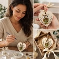 thumbnail image 5 of Sea Glass DIY Kit Ornament, DIY Sea Glass Craft Kit, Animal Hanging Art Kit Heart Shape Wooden Decoration Set for Adults Kids Home Wall Decor Gift, 5 of 5