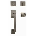 thumbnail image 6 of Weslock 02880-242FR2D Brookside Deadbolt Keyed One Side Handle Set with Mesa Knob, Matte Black, 6 of 6