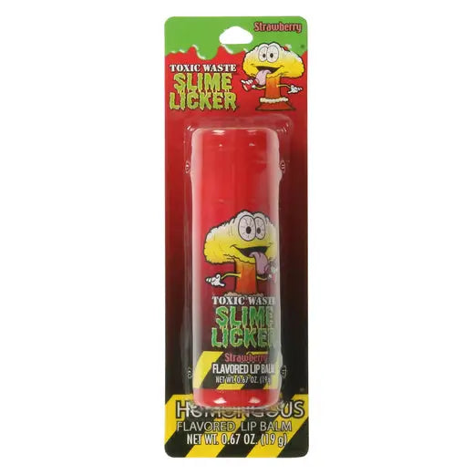 Slime Licker Humongous Strawberry Flavored Lip Balm