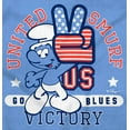 thumbnail image 2 of United Smurf Americana Varsity Hoodie Sweatshirt Women Men Brisco Brands X, 2 of 6