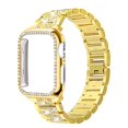 thumbnail image 1 of Funda y correa ostentosa para Apple Watch, pulsera de Metal de diamante para iWatch series 8, 3, 5, 6, se, 7, 40mm, 44mm, 41mm, 45mm, 38mm, 42mm, 40mm, 1 of 4