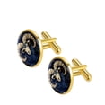 thumbnail image 2 of Aries Constellation Men's Cufflinks Set, Stainless Steel Shirt Cufflink Set, Suitable for Formal Attire, Ideal for Weddings and Business Meetings, 2 of 6