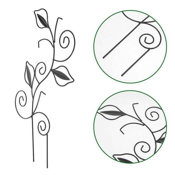 PTOOTP Iron Monstera Plant Trellis Support Frame for Indoor and Outdoor Climbing Vines, Garden Plant Care Accessory