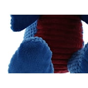 Play 365 Dog Toys Jurassic Cord Crew Sit T-Rex Blue Large