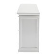 thumbnail image 5 of Hutch Unit with 6 Glass Doors Solid Wood Halifax in White, 5 of 20