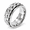 Silver, variant on Men’s Spinner Chain Ring, Stainless Steel Rotating Band Ring, US Sizes 7–12, Birthday Gift for Him