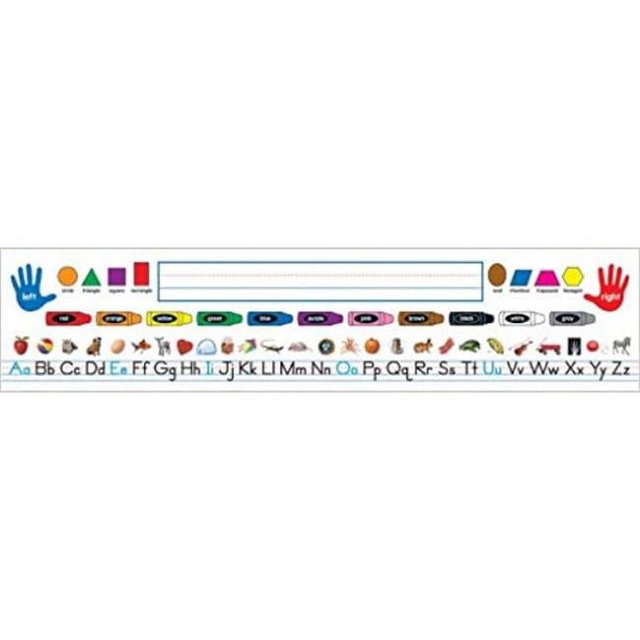 Carson Dellosa Plaques Manuscrites Traditionnelles Education CD-119026-2 - Pack de 2