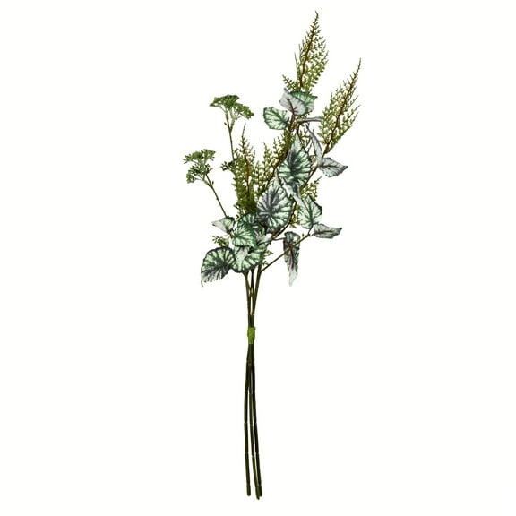 Vickerman 26" Artificial Purple Mixed GREENERY BUNDLE, Pack of 2