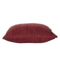thumbnail image 4 of Better Trends Enrich 100% Polyester, 50" x 60" Throw & 18" x 18" Pillow, Burgundy, 4 of 7