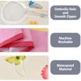 thumbnail image 6 of Lemon Outdoor Tablecloth with Umbrella Hole 60" x 60" Waterproof Zipper Table Cloth for Patio Table - Ideal Tablecloths for Picnics, Camping, and Yard Use, 6 of 6