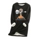 thumbnail image 1 of Gibobby Sudaderas para mujer Sudaderas de Halloween para mujer lindas camisetas con gráficos de fantasma playera casual de manga larga(Negro,CH), 1 of 3