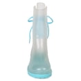 thumbnail image 4 of Bumper Danny-01 New Women Jelly Clear Back Lace Up Rain Boot, 4 of 5