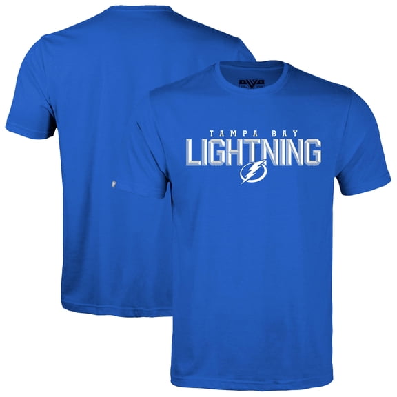 Men's Levelwear Royal Tampa Bay Lightning Richmond Carve T-Shirt