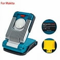 thumbnail image 6 of For Makita/DeWalt/Milwaukee/Bosch 18V Battery Working Lamp 9W Light Portable LED Light Outdoor Fishing Wild Camp Lamp, 6 of 12