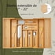 thumbnail image 5 of Organizador de Cubiertos, Portacubiertos de Cocina con 8 Compartimentos para Ayudarle a Organizar su Desordenada Cocina, Impermeable, Utensilios Deguardar Cuchillos, Cucharas., 5 of 7