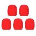 thumbnail image 2 of Handheld 5pcs Handheld Microphone Windscreens Mic Foam Covers Compatible with Standard Ball-type Microphones for KTV Karaoke DJ, 2 of 3