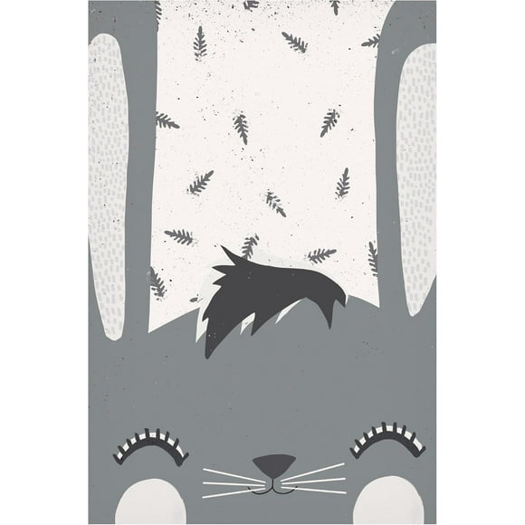 Trademark Fine Art Canvas Wall Art - Treechild 'Little Bunny' Wall Art for Living Room, Bedroom, or Office Décor