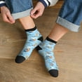 thumbnail image 3 of Naloa Cute Animals Surfers Ankle Socks for Women Non Slip Socks No Show Socks Classic Low Cut Casual Socks Casual Socks, 3 of 7