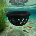 thumbnail image 6 of Hollow Floating Aquarium Cave Fish Shrimp Hiding Rest Shelter Floating Resting Platform Ornament for Fish Tank Decor, 6 of 7