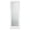 White + Wood + Wood-1, variant on 24 x 80 in. Wooden Interior Door Slab, Shaker White Primed Full View Tempered Frosted Glass Door, 1-3/8 in. Thick Bedroom Door