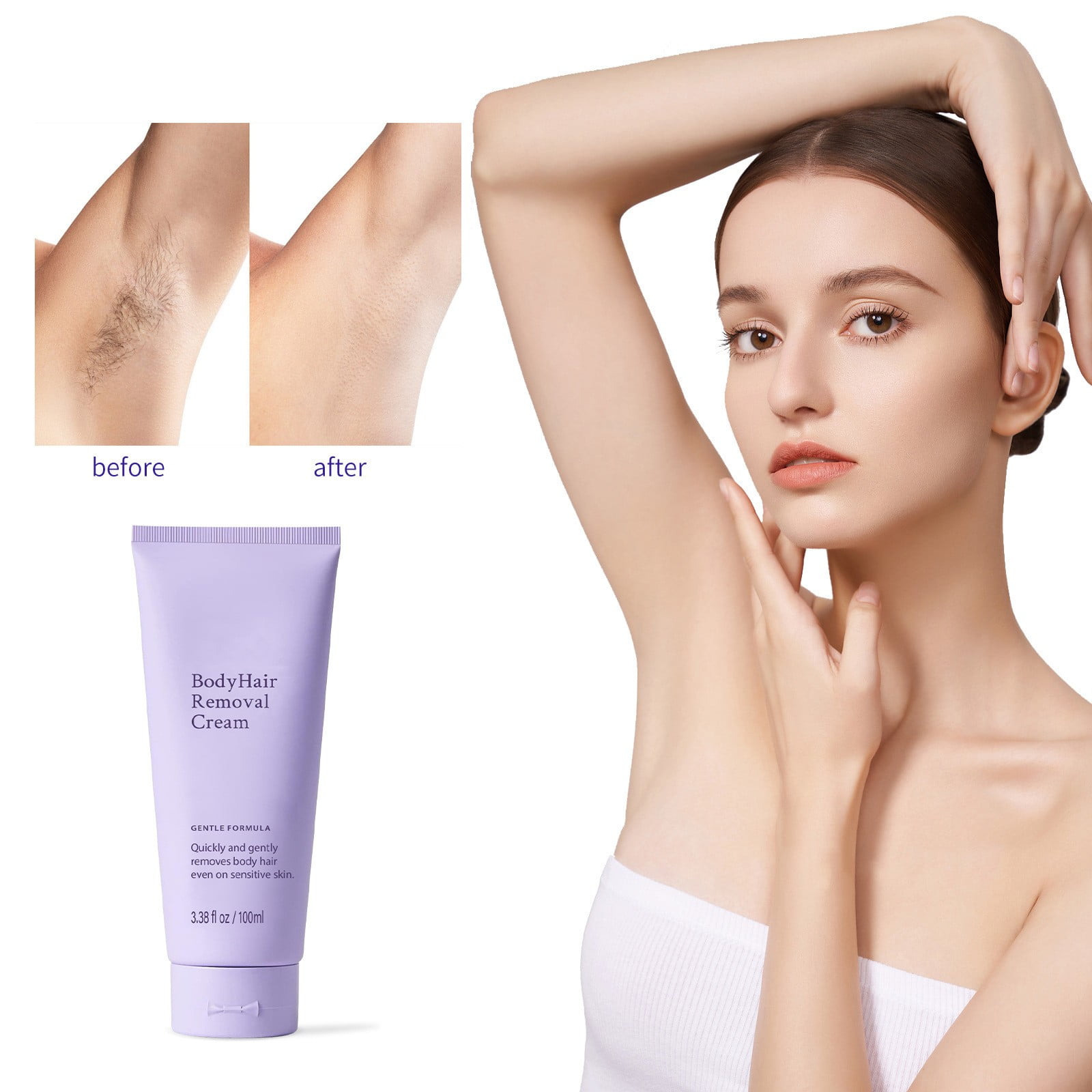 Flamingo Gentle Hair Removal Cream – Body Hair Removal With