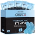thumbnail image 1 of Parches para ojos Maskiss con ácido hialurónico (50 pares) para ojeras, 1 of 9