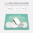 thumbnail image 4 of Latrodar Happy Easter Personalized Mouse Pad Keyboard Pad Writing Pad Desk Pad Sturdy mint green Home Gadgets, 4 of 5