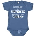 thumbnail image 3 of Inktastic My Daddy is a Firefighter and a Hero Boys or Girls Baby Bodysuit, 3 of 5