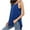 Blue, variant on Wlynlyn Plus Size Tank Tops for Women Spaghetti Strap Sleeveless Shirts Scoop Neck Tunic or Tops to Wear with Leggings XL