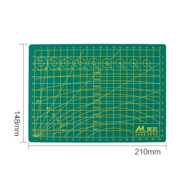Tools Cutting Mat Model Design Engraving Board Plate Single Sided Scale Ruler