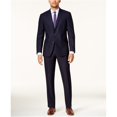 thumbnail image 2 of Kenneth Cole - Traje formal de dos botones para hombre Ready Flex Shadow Check azul marino 46x32 Kenneth Cole dos botones, 2 of 2