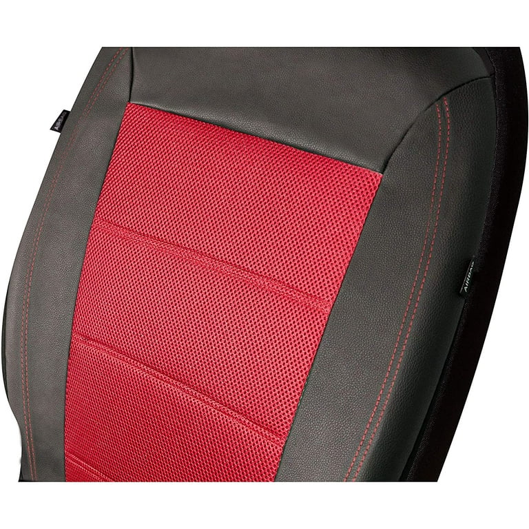 Car seat covers in red. Universal protective covers for 5 car seats