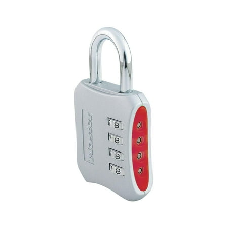 653D Set Your OwnWalmartbination Padlock, 2 in. Wide with 15/16 in. Long Shackle, Assorted Colors, Indoor padlock is best used as a school locker lock and gym lock,.., By Master (Best Lock For Hostel Lockers)