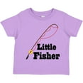 thumbnail image 3 of Inktastic Little Fisher Fishing Boys or Girls Toddler T-Shirt, 3 of 5