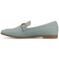 thumbnail image 2 of Journee Womens Mizza Loafer Slip On Square Toe Dress Flats, Widths Available, 2 of 9