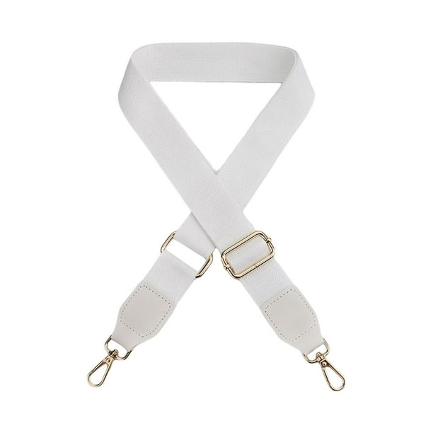 1pc Adjustable Width (3.8cm) Bag Strap With Metal Hooks On Both